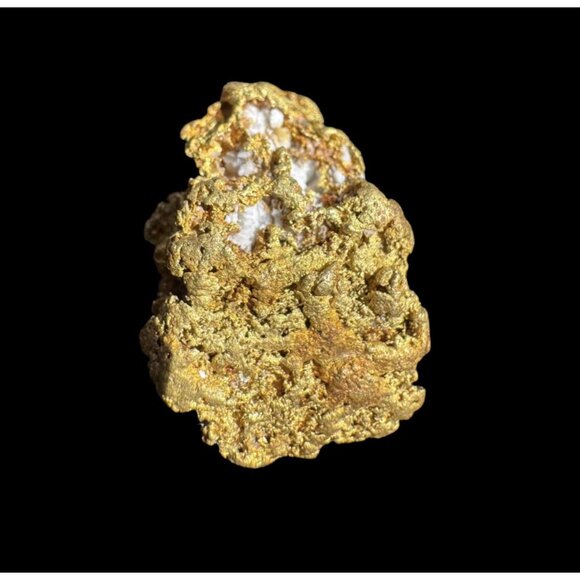 Gold Crystal Nugget Specimen - Grass Valley, Nevada County, California - 8.6g - Picture 1 of 7